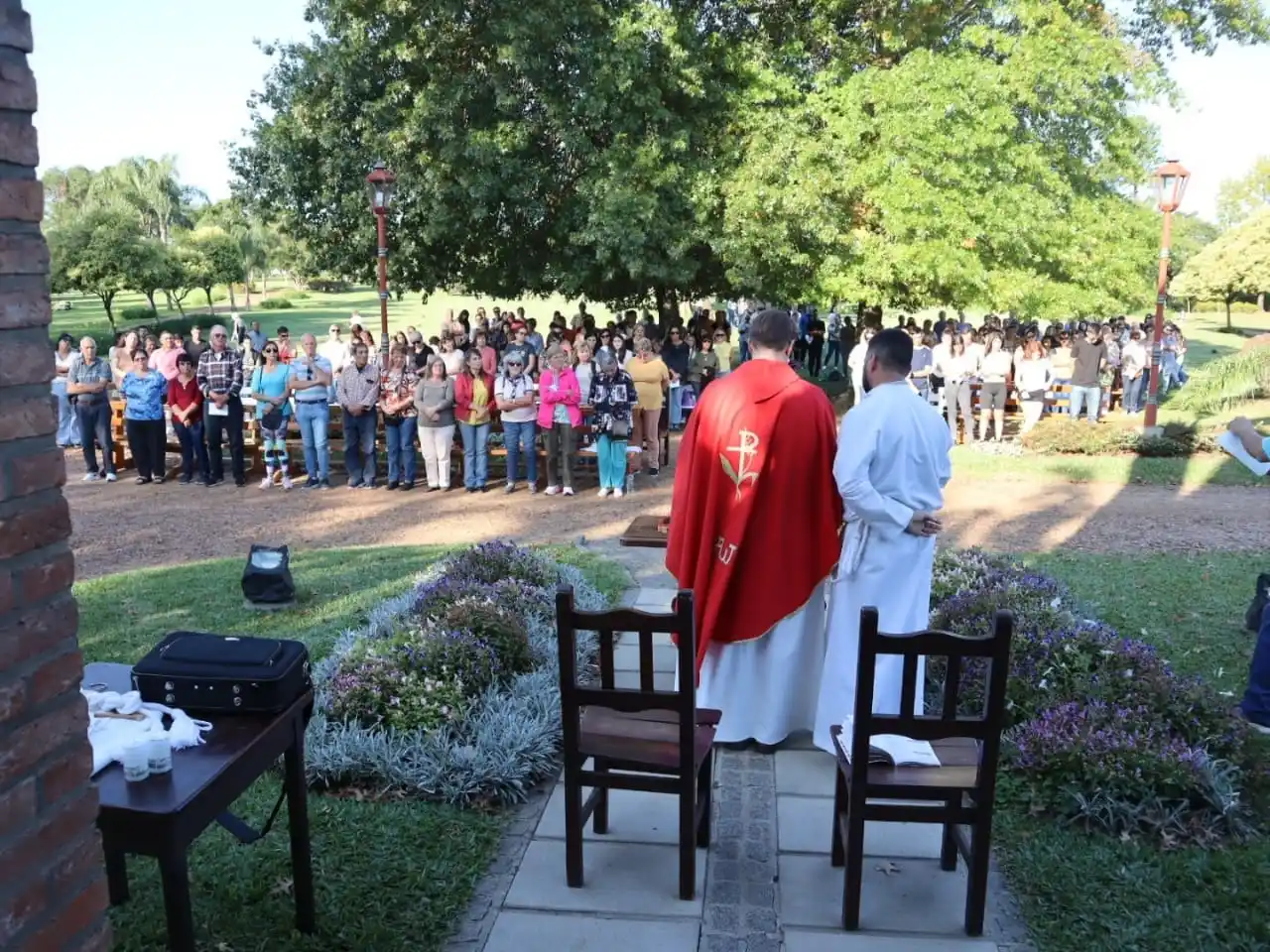 Via Crucis en Parque de la Concordia