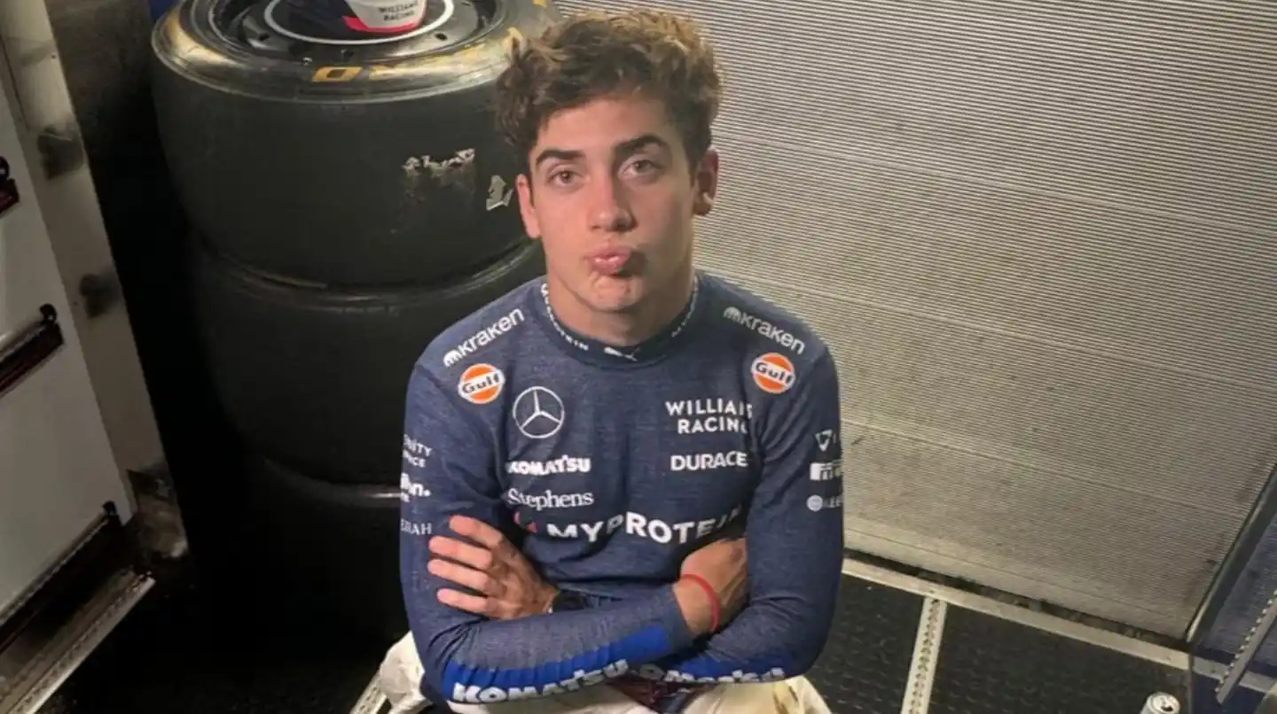 Colapinto correrá el 20 de octubre en Austin, por el Gran Premio de los Estados Unidos.