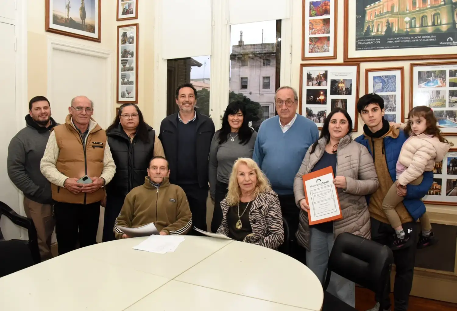 El Municipio de Tandil realizó una nueva entrega de Actas de Protección de la Vivienda.