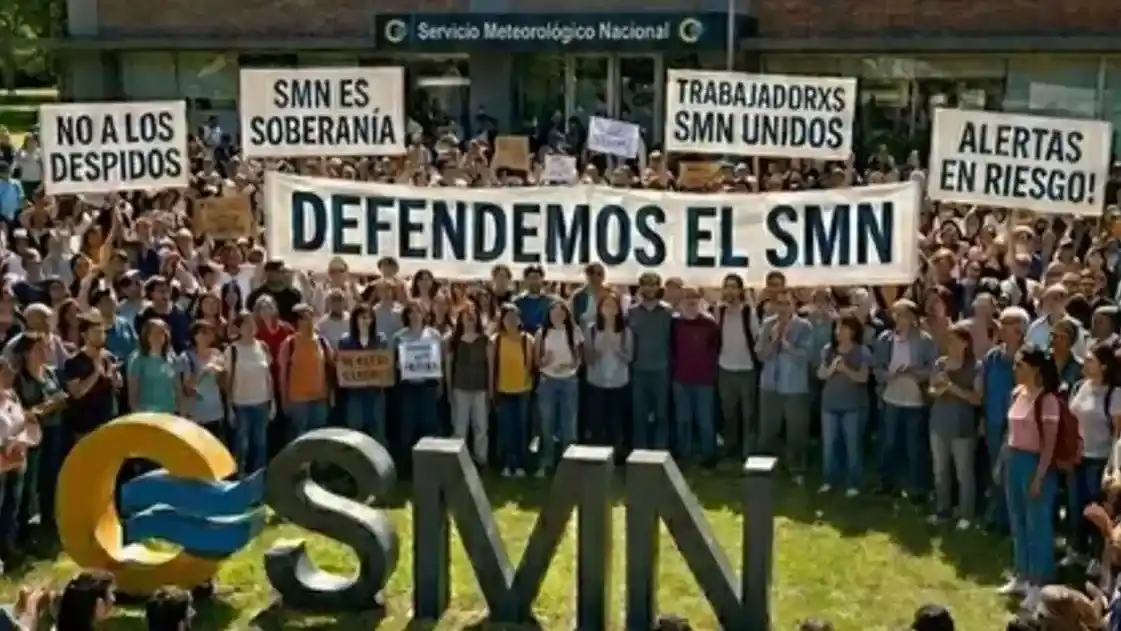ATE anunció el levantamiento parcial del paro del SMN previsto para este viernes 24 de abril.