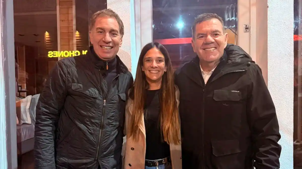 Eugenia Vallota se reunió con Santilli y Montenegro
