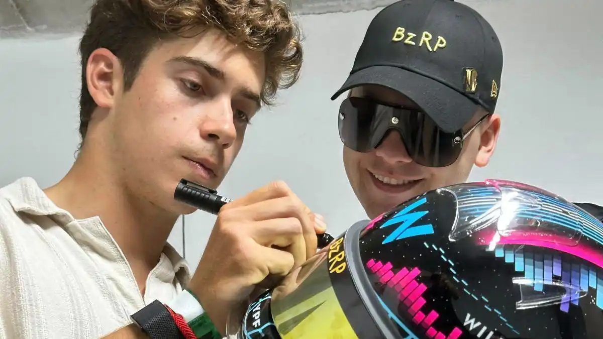 Bizarrap. Fue una pieza clave para que Franco Colapinto llegara a la Fórmula 1.