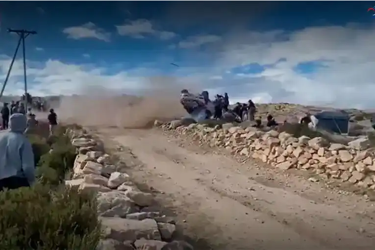 Murió un joven espectador en el Rally Sudamericano y suspendieron la competencia en Mina Clavero
