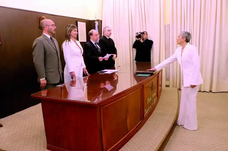 Julieta Alucín y Reynaldo Duarte juraron como 
nuevos fiscales del Poder Judicial de Formosa