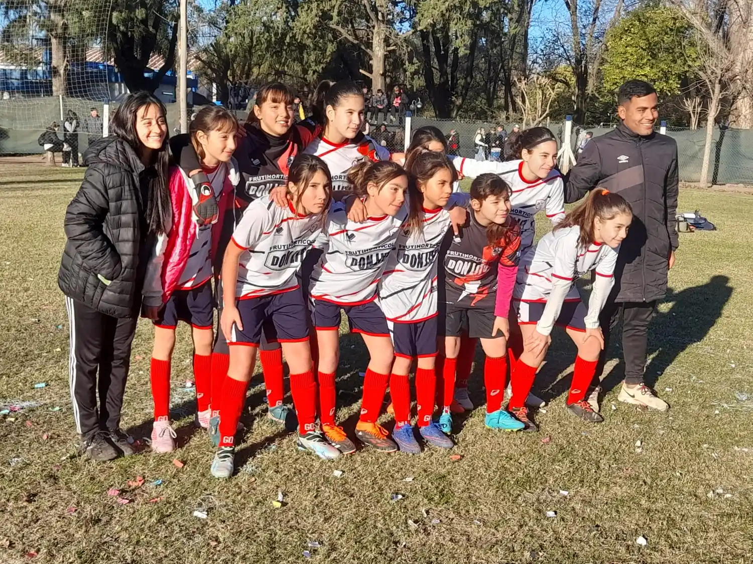 Se jugaron las finales del torneo apertura de fútbol infantil.