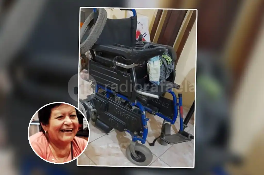 Gladys Ocampo recibió la donación de las baterías para su silla de ruedas: “Mi eterno agradecimiento”