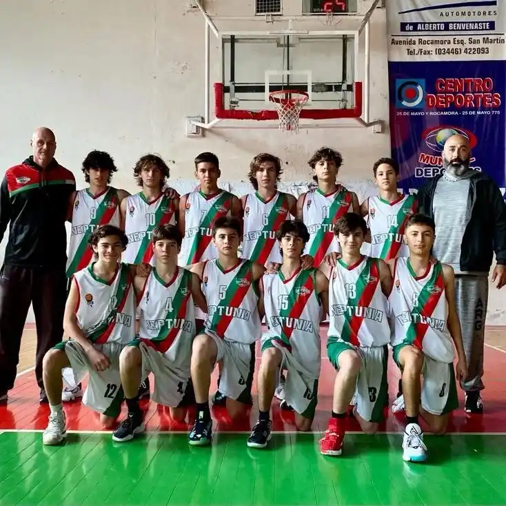 Neptunia, Central, Juventud y Racing avanzaron en la Liga Provincial U15