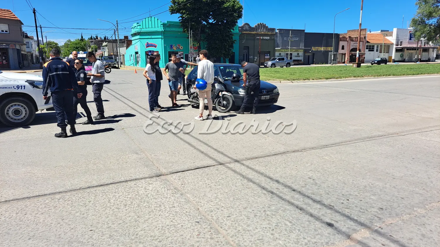 Accidente en 72 y 59