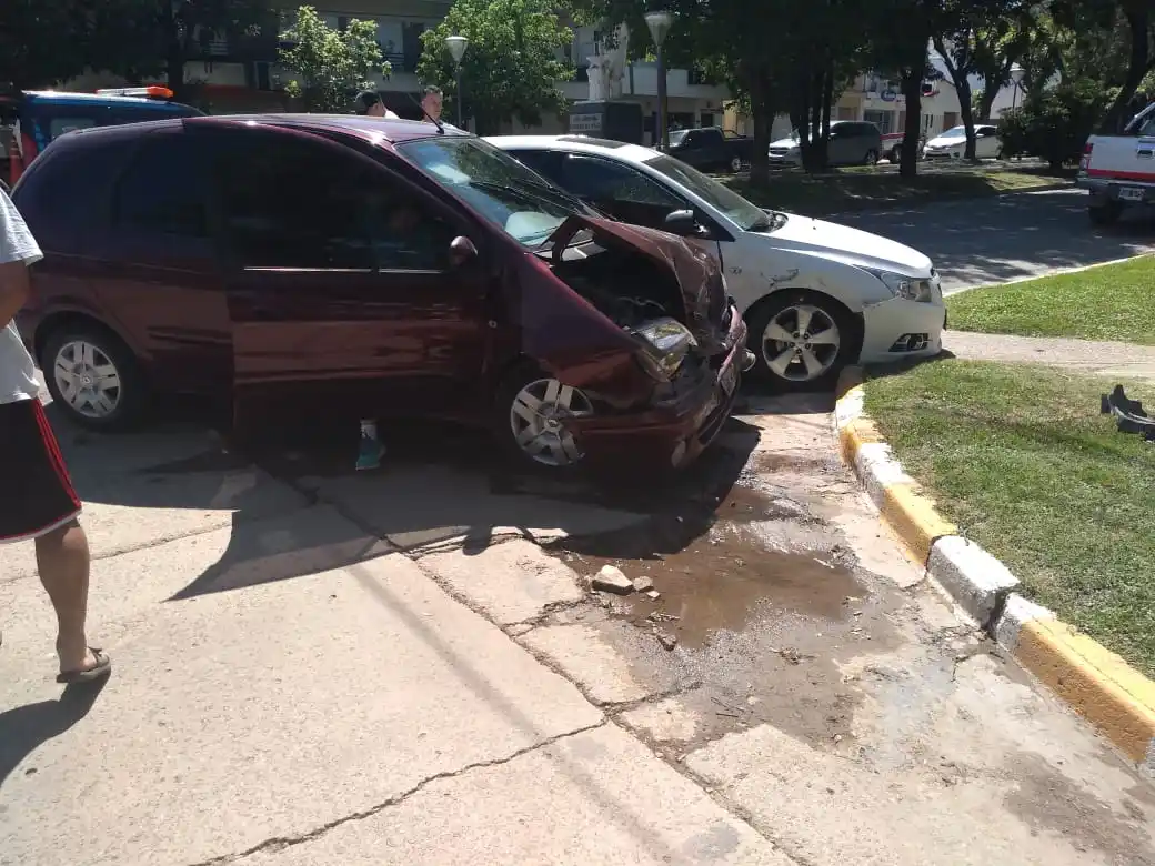 Importantes daños en un choque