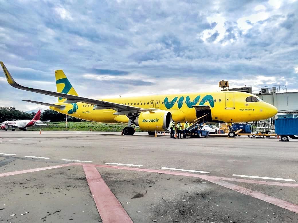 Viva Air Colombia inaugurates flights between Medellin and Mexico City