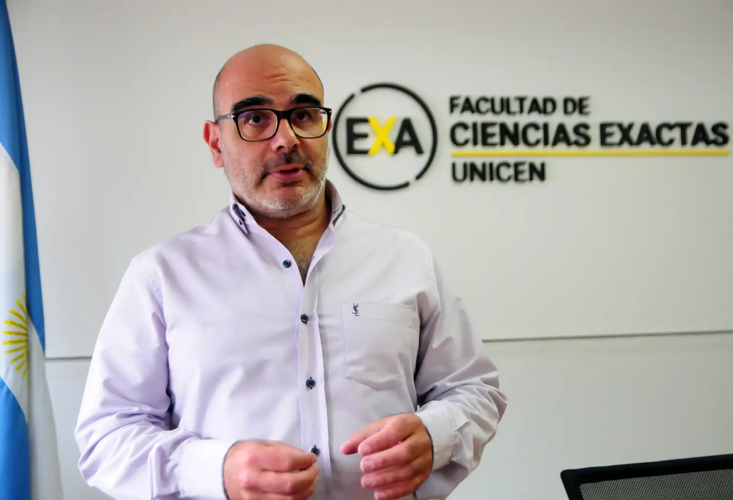 Claudio Aciti, decano de Ciencias Exactas
