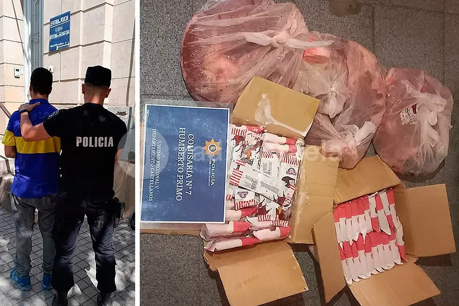Robaron carne, cigarrillos, helados y otros elementos en un club de la región: allanamientos y secuestros