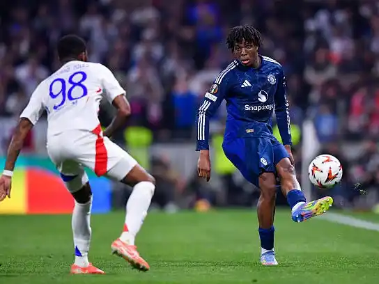 Manchester United y Lyon igualaron en el cotejo de ida