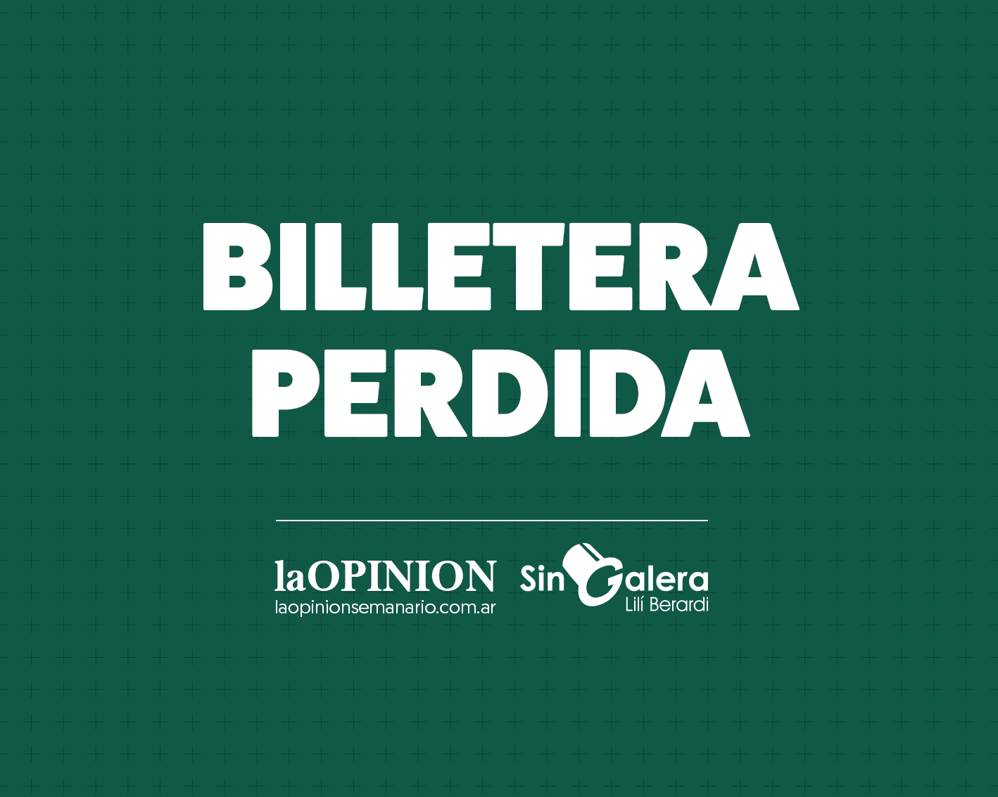Perdieron billetera con documentos de Iván Sarmiento