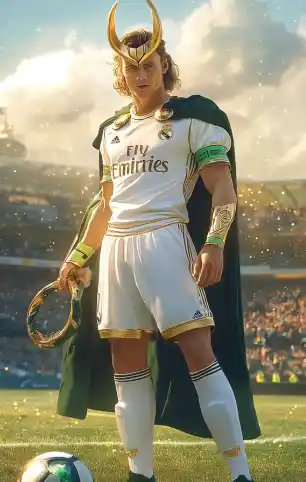 Luka Modric como Loki según una inteligencia artificial