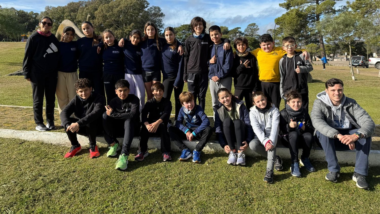 Delegación local. La Escuela Municipal, presente en Balcarce