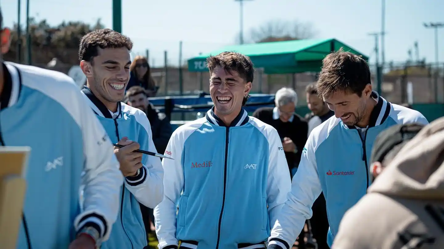 Cerúndolo, Comesaña y Molteni son parte del equipo argentino.