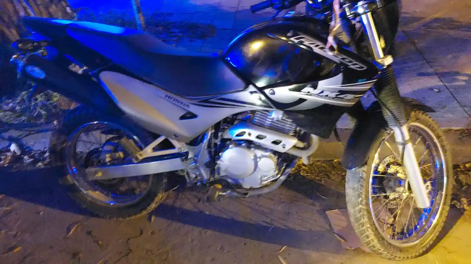 moto secuestrada