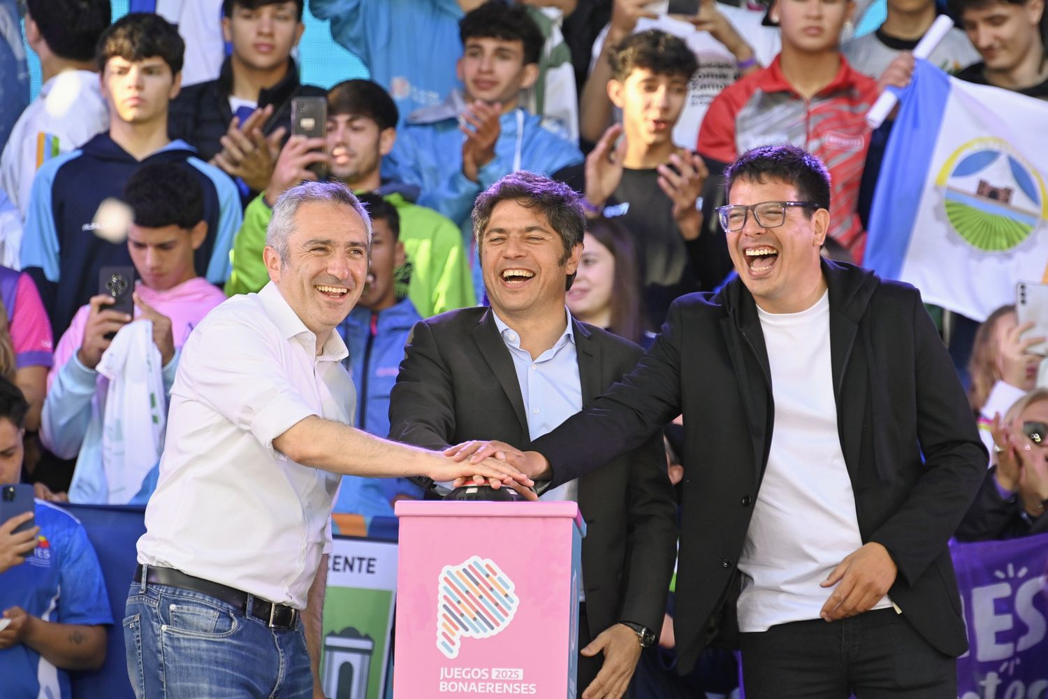 Kicillof encabezó la apertura de la final de los Juegos Bonaerenses