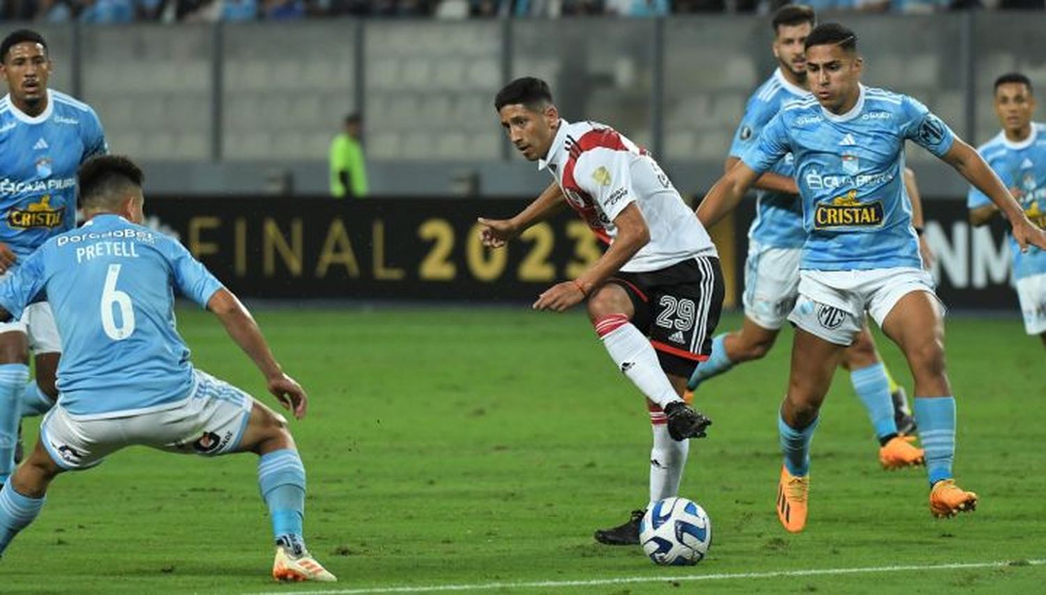 River igualó 1 a 1 ante Sporting Cristal de visitante,