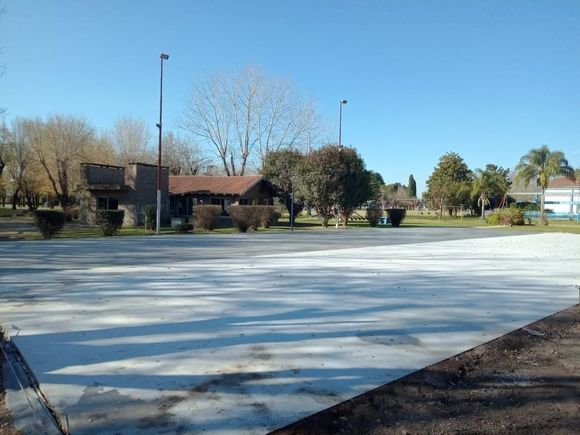 Clubes en Obra: Los Andes avanza en la remodelación de su playón y prorrogaron el plazo de inscripción