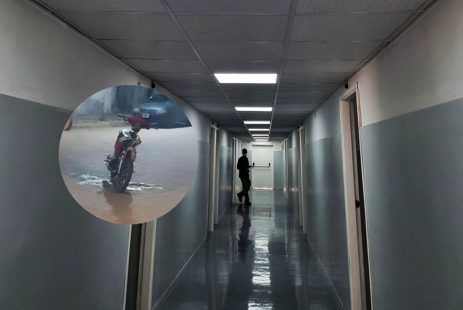 El adolescente que sufrió fractura de cráneo tras chocar en moto pasó a sala común de internación