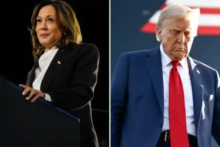 Harris y Trump se concentran en los indecisos y latinos en el tramo final de la campaña