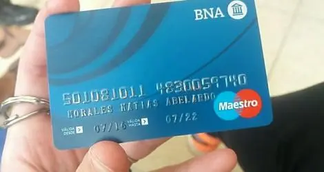 Tarjeta encontrada