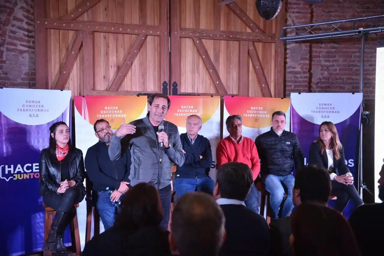 Lobos: Con fuerte críticas al gobierno, Garro y Grindetti presentaron “Hacemos Juntos”