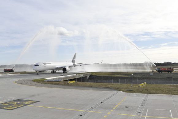 La tripulación de Lufthansa regresó a Múnich después del vuelo récord a las Islas Malvinas