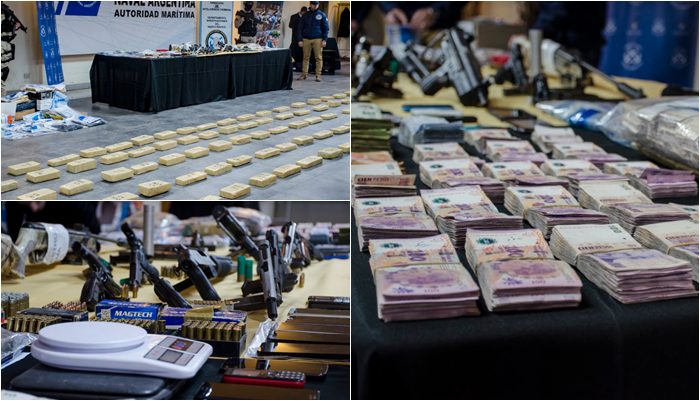 Megaoperativo en Provincia y Capital con 21 detenidos y más de 135 kilos de droga secuestrados