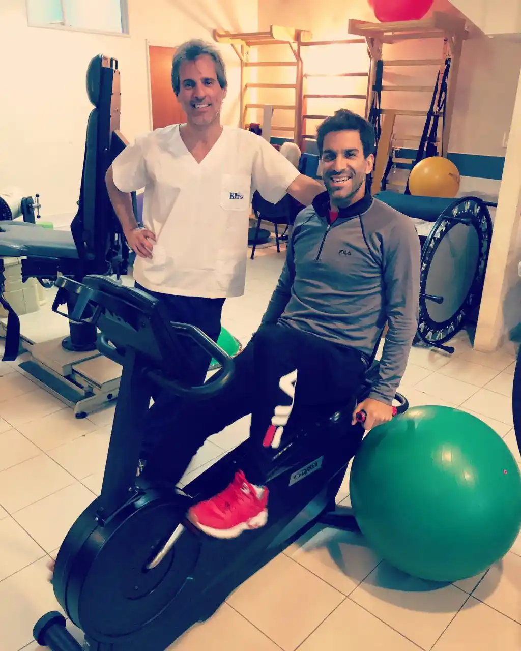 En Capital, “Machi” González continúa  con su período de recuperación