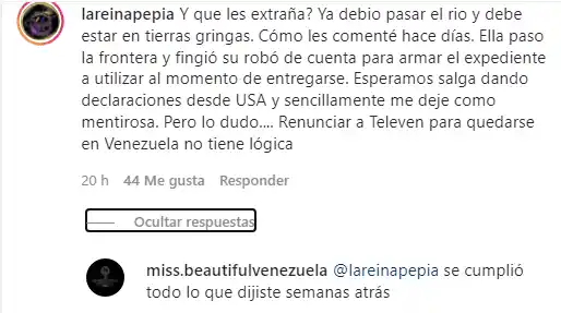 Algunos aseguran que lo de la Chiky Lorens fue preparado. Foto Instagram