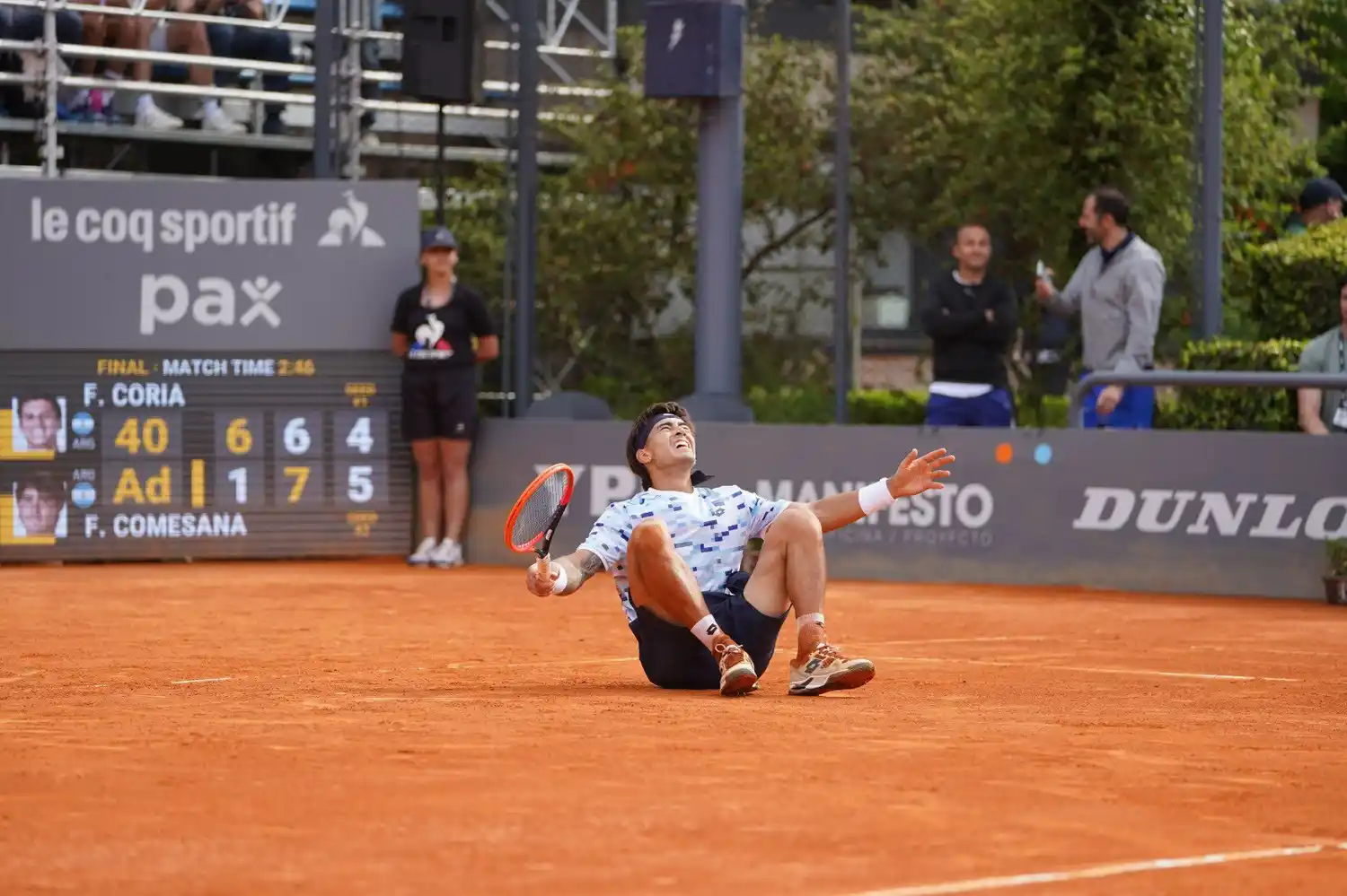 Comesaña dio vuelta la final y se consagró campeón en Buenos Aires