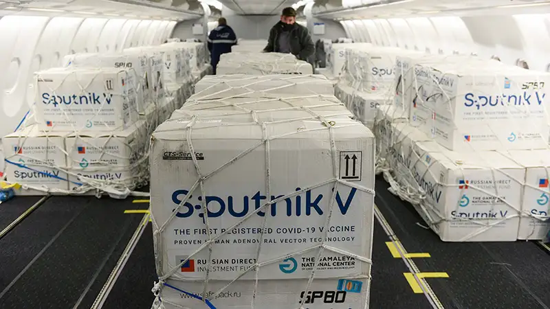 Partió un nuevo vuelo de Aerolíneas a Rusia para buscar más vacunas Sputnik V