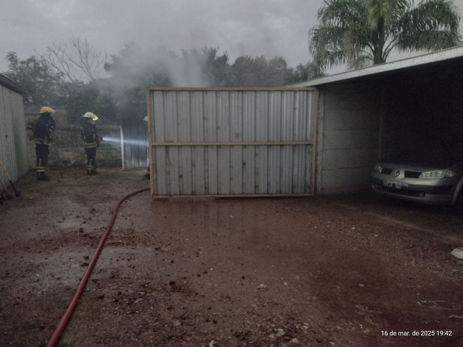 Incendio de baulera