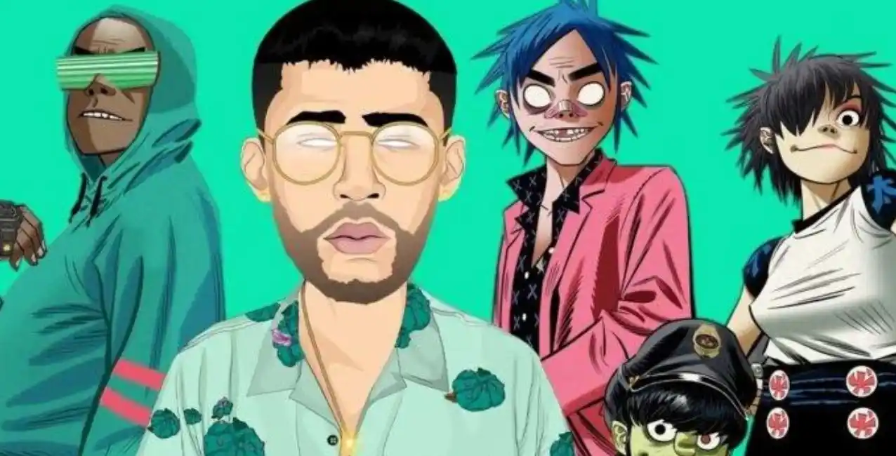 Gorillaz lanza su nuevo álbum “Cracker Island” con Bad Bunny