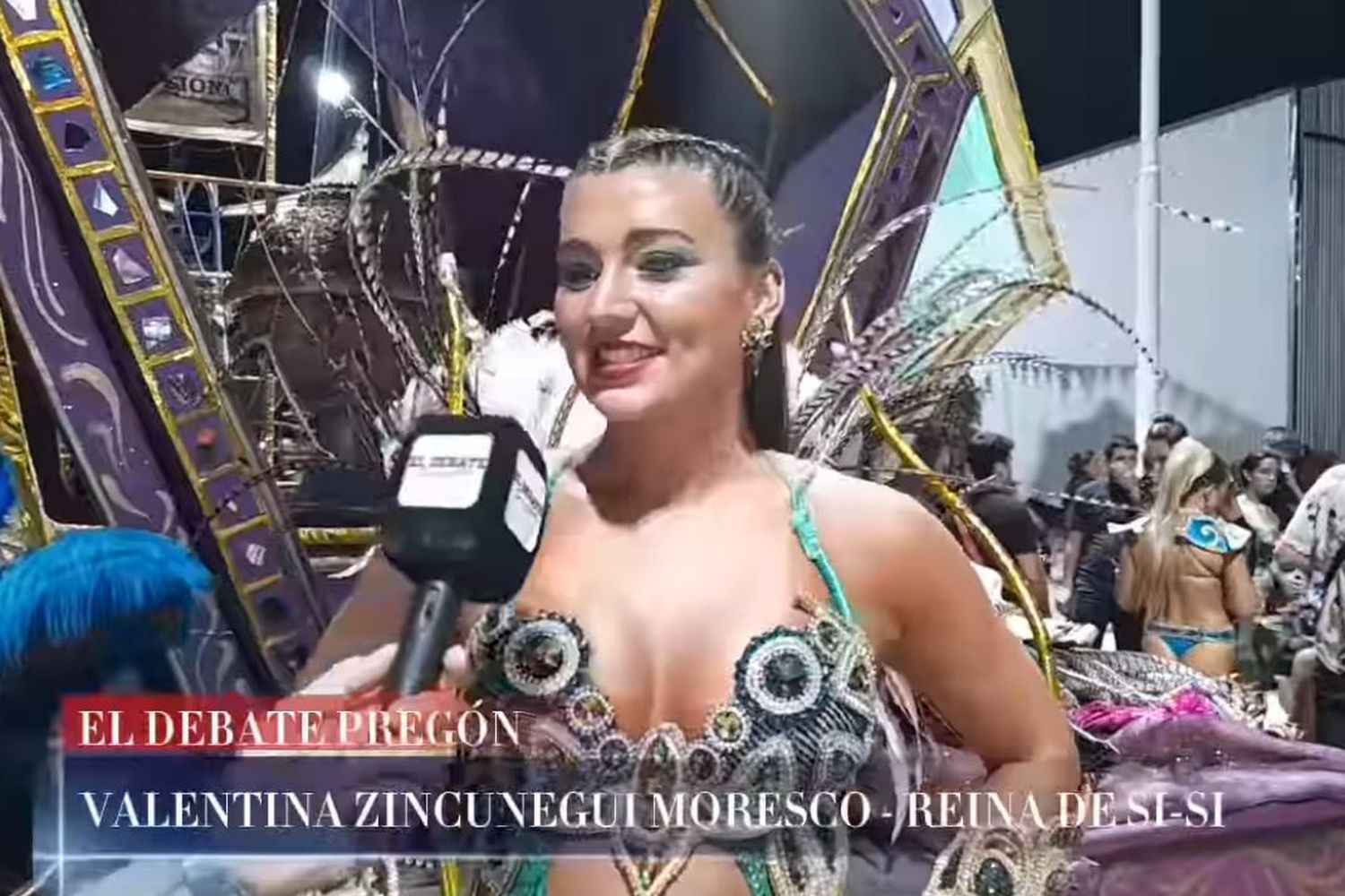 COMPARTIMOS DIÁLOGO CON VALENTINA ZINCUNEGUI REINA DE SI-SI