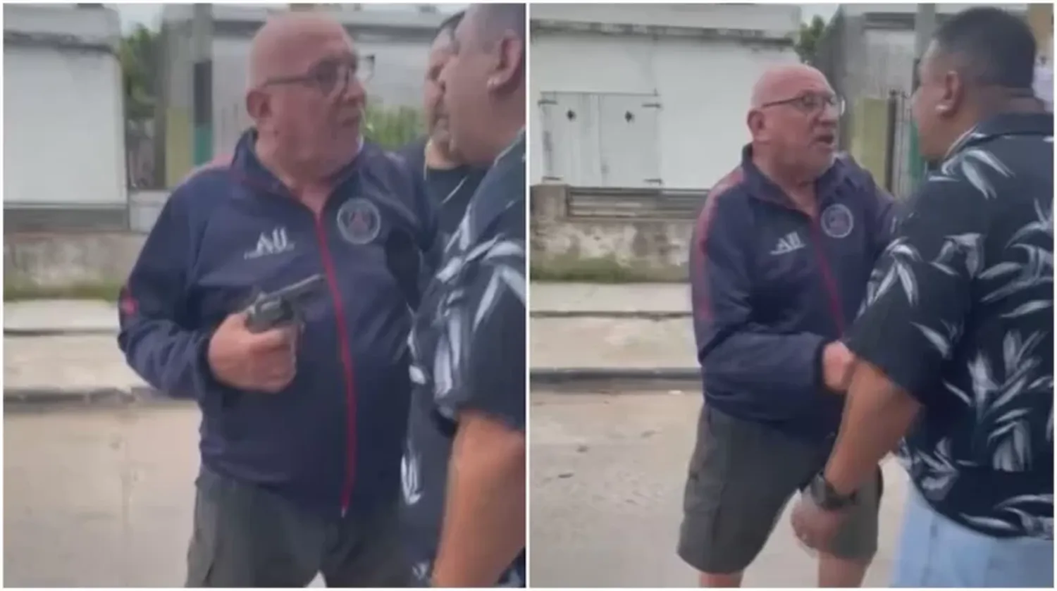 Video: Le disparó a su vecino por tener alta la música