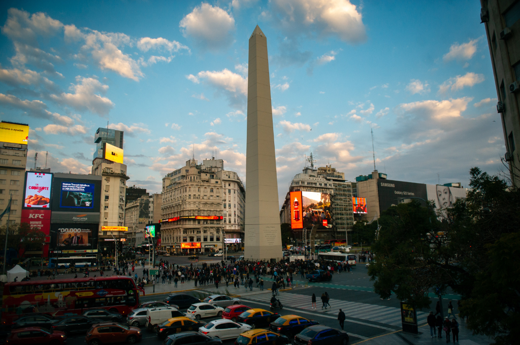 Spreen en el Obelisco