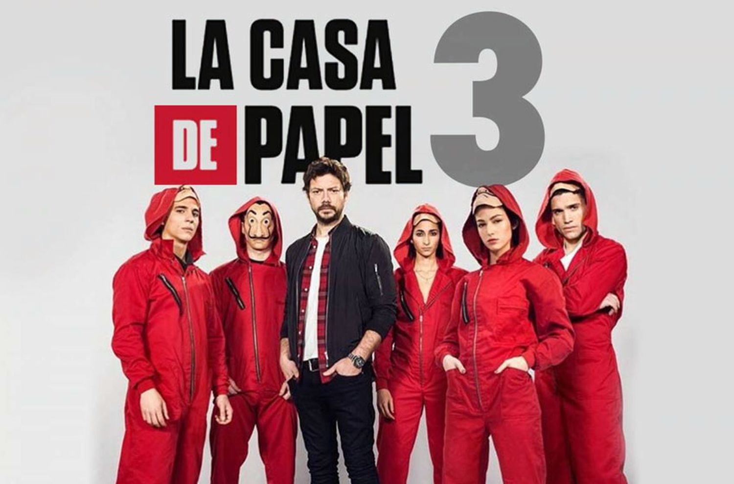 Con Rodrigo de la Serna, llega la nueva temporada de La Casa de Papel