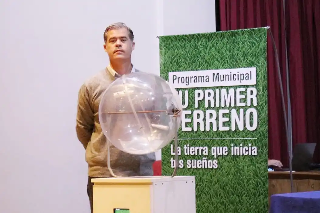 Se realizó el sexto sorteo de lotes en el Programa Tu Primer Terreno