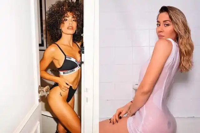 Jimena Barón y Lali Espósito causaron polémica con sus fotos en las redes
