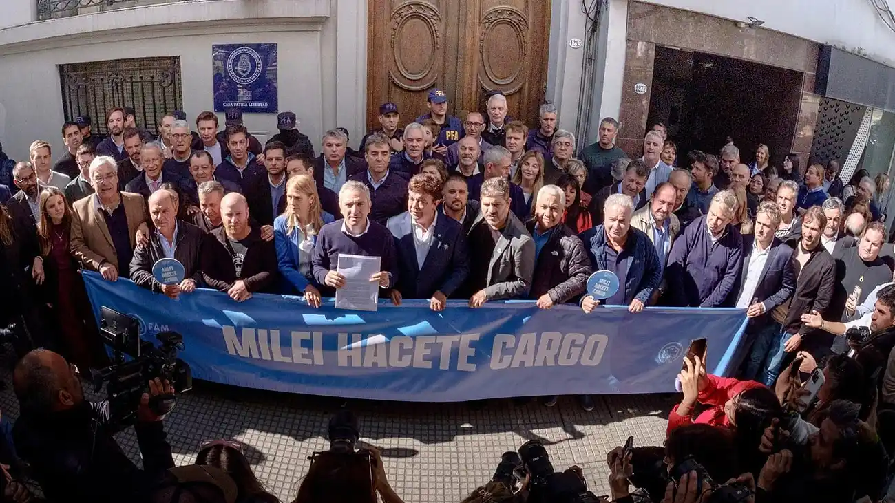 El intendente pilarense formó parte de la convocatoria ante Capital Humano.