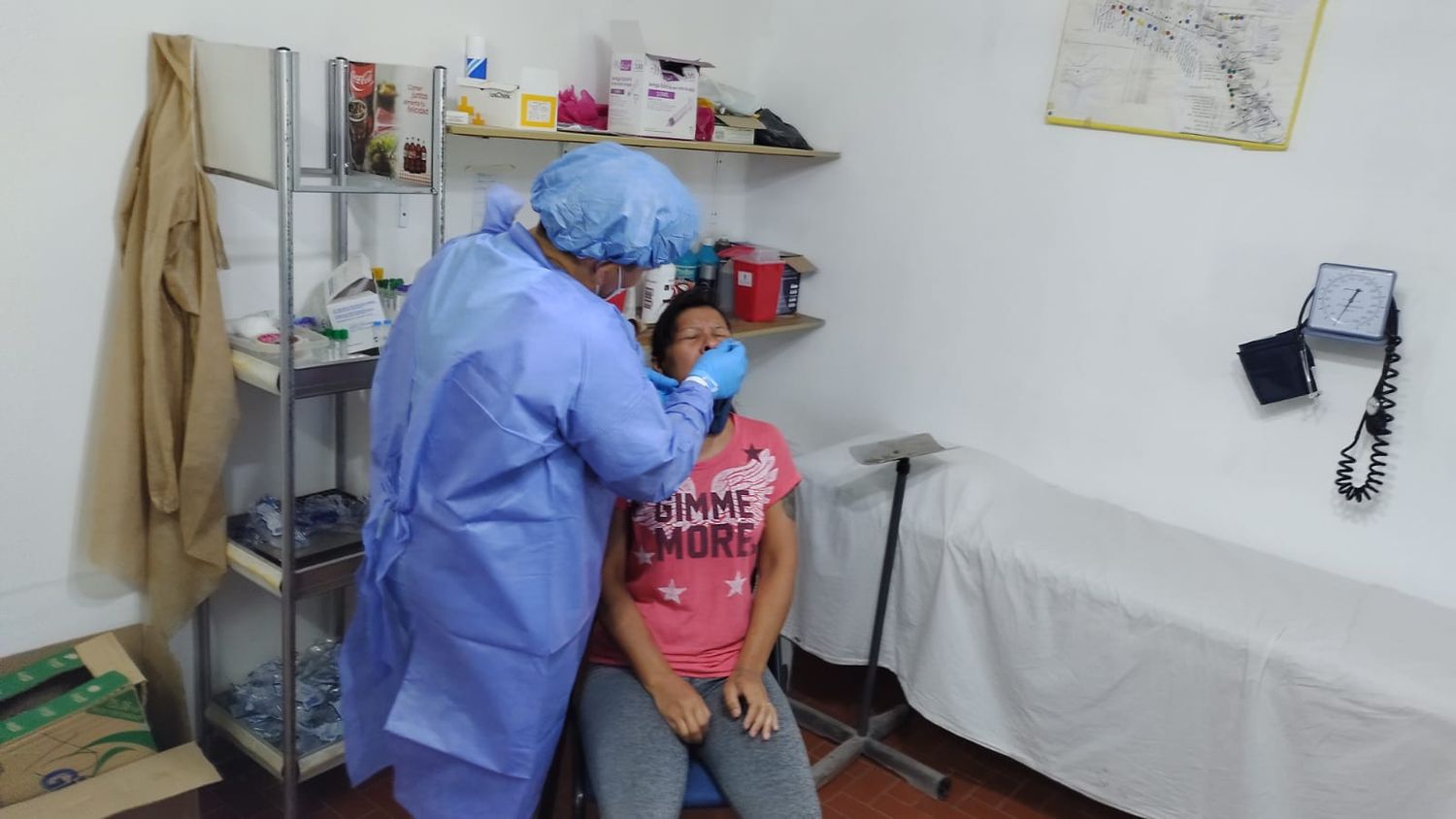 Coronavirus: ante la “cuarta ola”, testean en el Hospital y los centros de salud