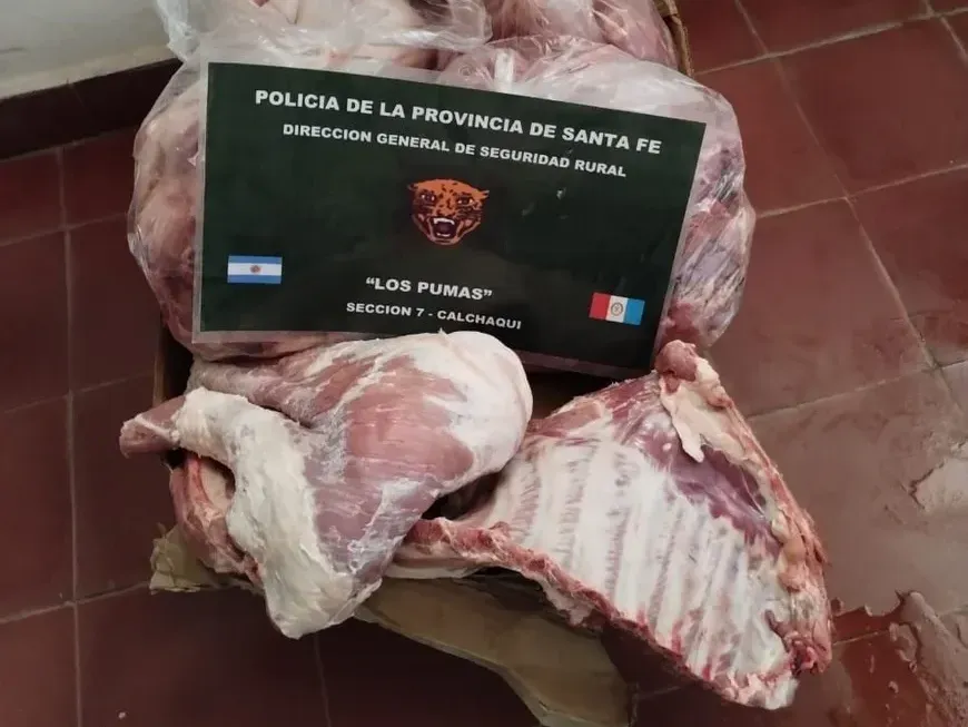 Secuestraron carne sin control sanitario en carnicerías de Ceres y San Guillermo