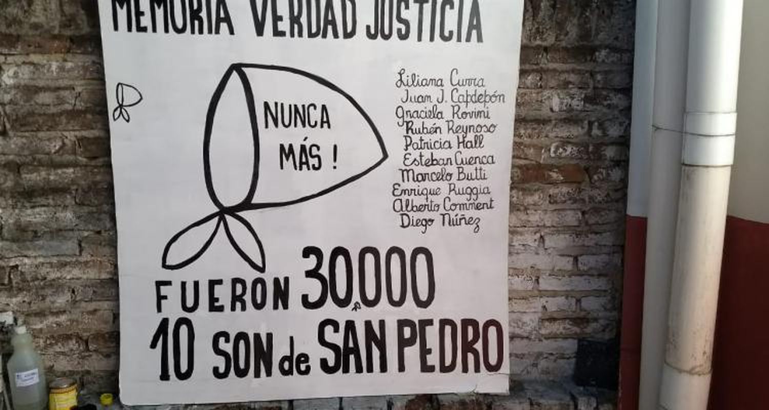 “A la memoria no la matará jamás ningún virus”, el mensaje de la Mesa por la Memoria local ante el aniversario del Golpe de Estado