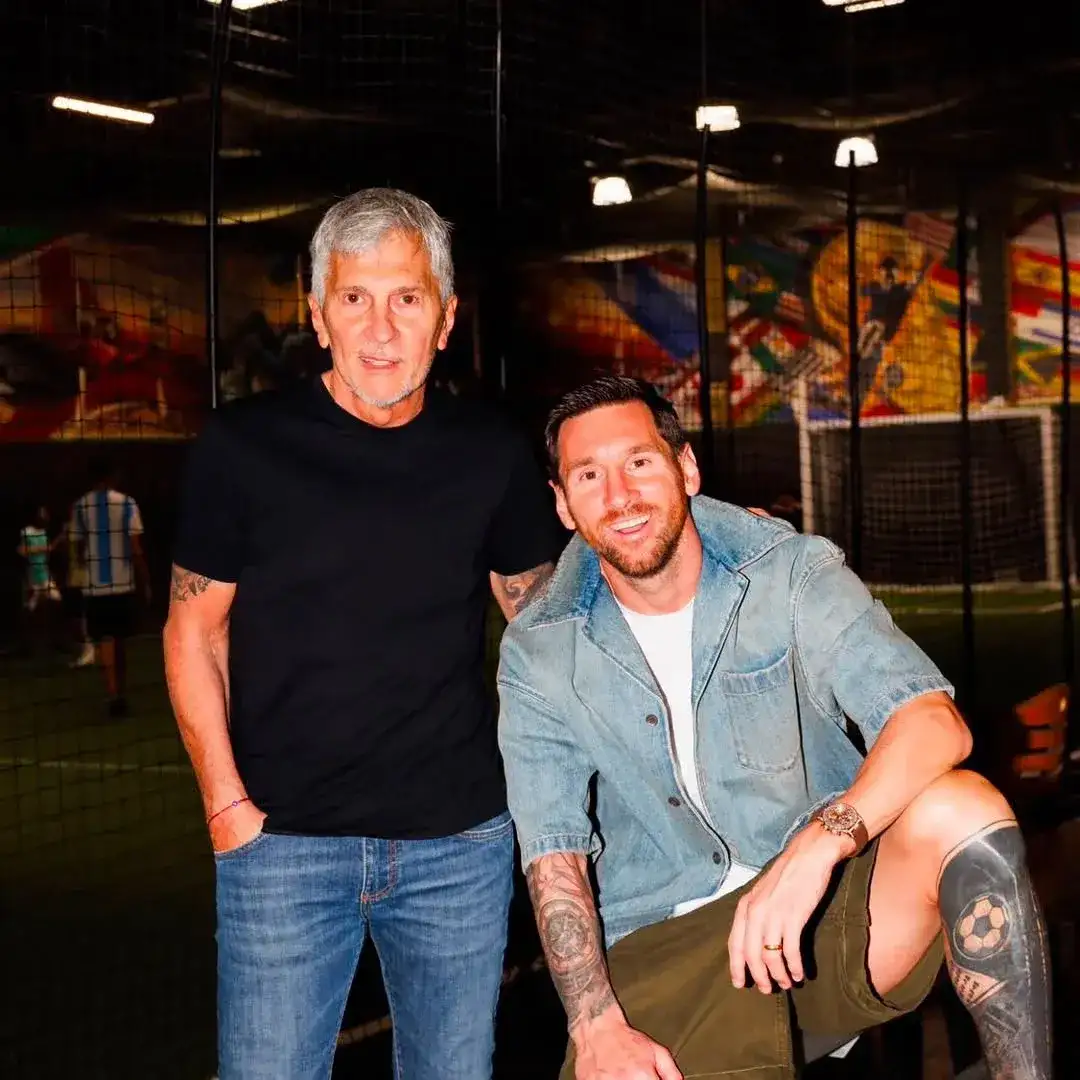 Lionel Messi despidió a su padre: "No sé qué voy a hacer sin vos"
