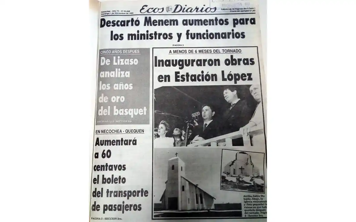 Domingo 1 de noviembre de 1992