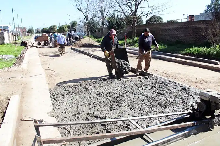 Obras en Lisandro de la Torre